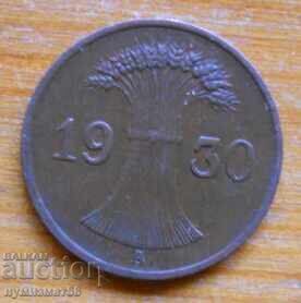 1 pfennig 1930 - Germany ( A ) reichspfennig with price 1.20 BGN | € 0.61