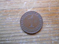 1 pfennig 1935 - Γερμανία ( A ) reichspfennig