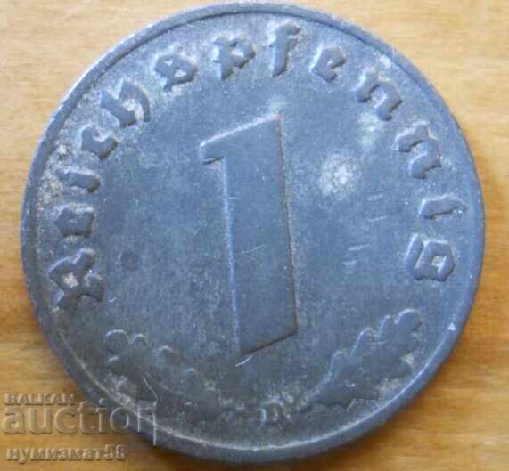 1 Pfennig 1940 - Germania (D)
