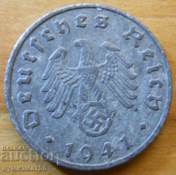 5 pfennig 1941 g. - Germania ( A ) cu preț € 2.05 | 4.01 BGN 5 pfennig 1941 g. - Germania ( A ) cu preț € 2.05 | 4.01 BGN