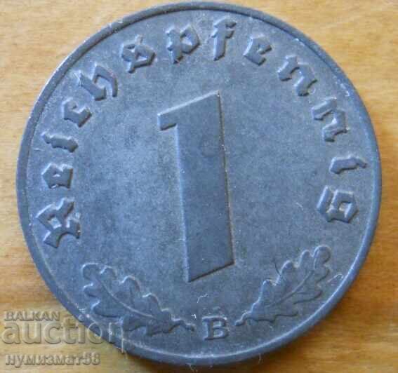 1 пфениг 1941 г. - Германия ( B ) 1 пфениг 1941 г. - Германия ( B )