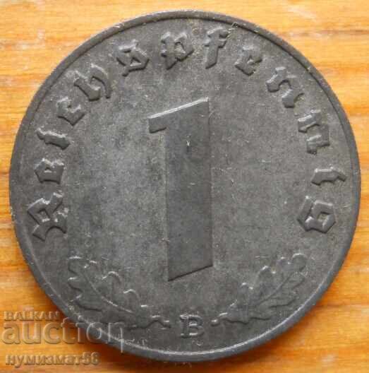 1 пфениг 1941 г. - Германия ( В )
