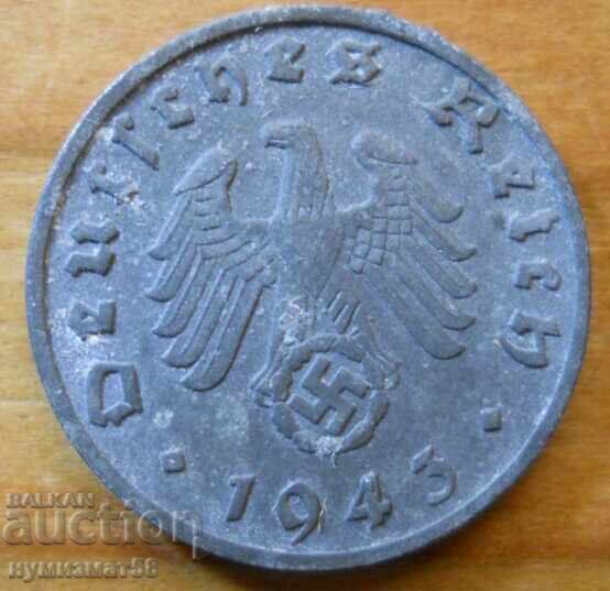 1 Pfennig 1943 - Germany (B) with price 4.00 BGN | € 2.05