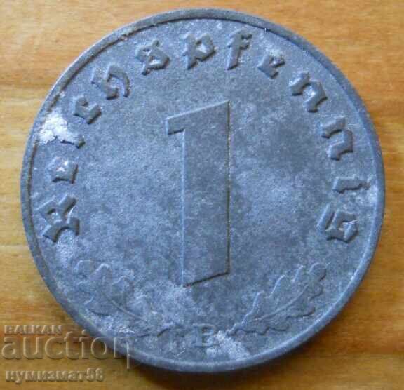 1 Pfennig 1943 - Germany (B)