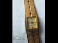 Gold-plated Cartier watch