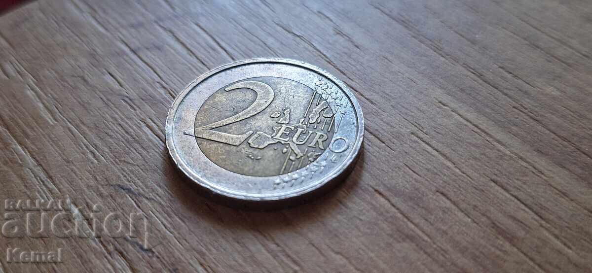 Доставка на Рядка монета 2 ЕВРО 2002 С НЯКОЛКО ГРЕШКИ! !!!ERRORS !!!!