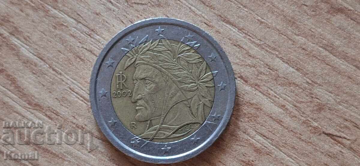 Рядка монета 2 ЕВРО 2002 С НЯКОЛКО ГРЕШКИ! !!!ERRORS !!!!