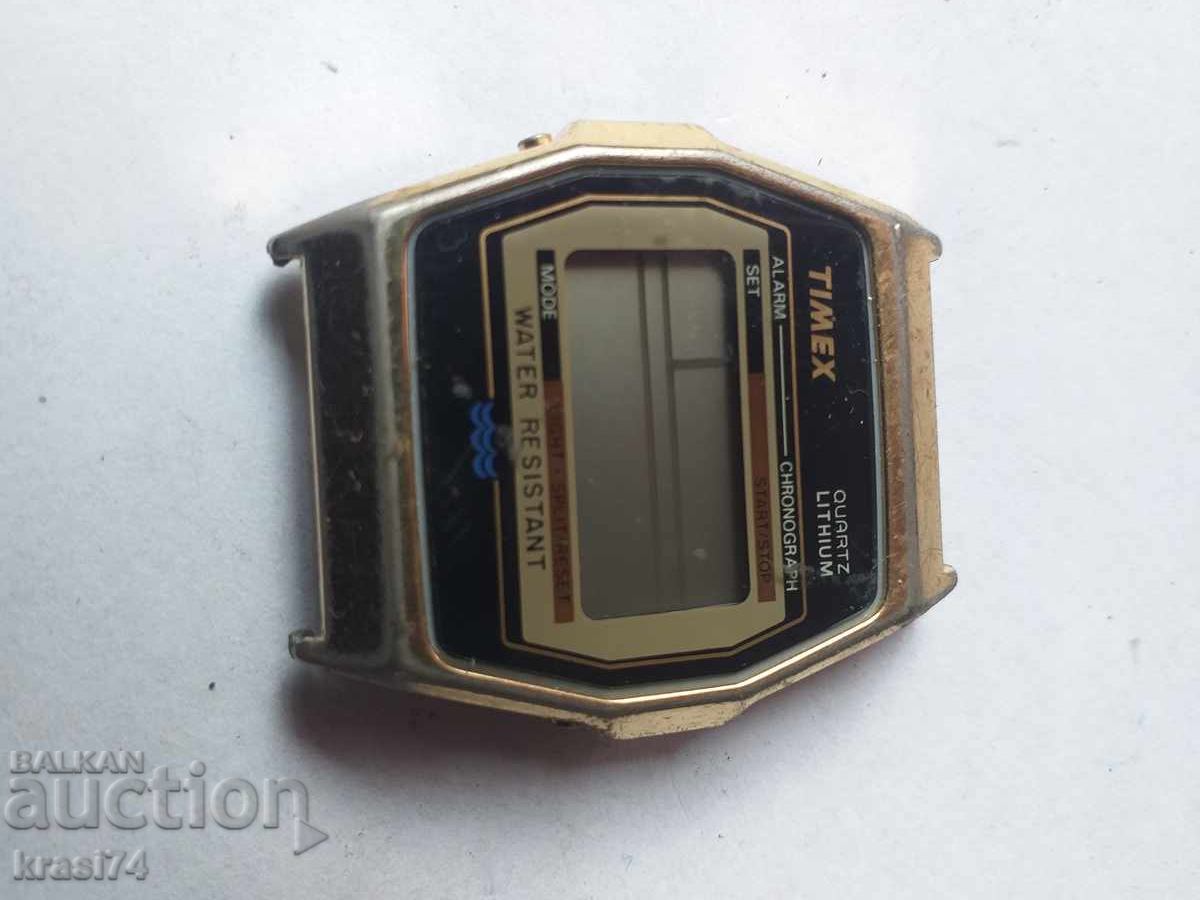 Gold-plated electronic watch