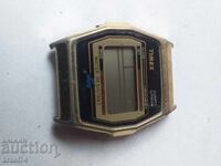 Gold-plated electronic watch