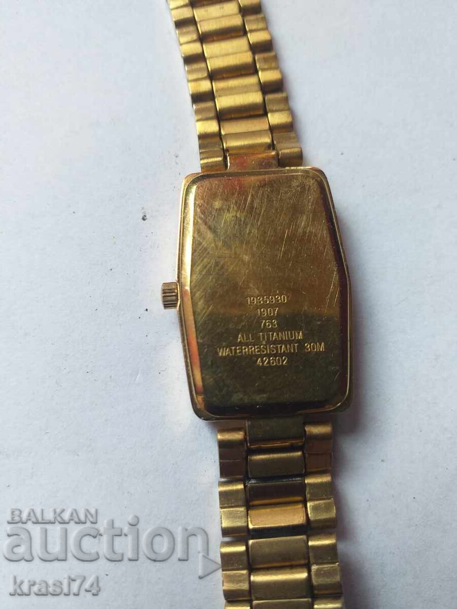 Δημοπρασία Επιχρυσωμένο ρολόι Δημοπρασία Επιχρυσωμένο ρολόι