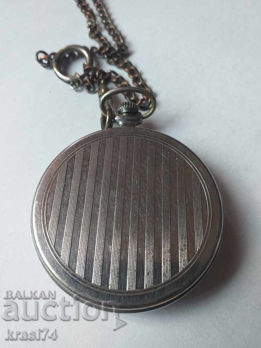 Ρολόι τσέπης με τιμή 30.00 BGN | € 15.34 Ρολόι τσέπης με τιμή 30.00 BGN | € 15.34