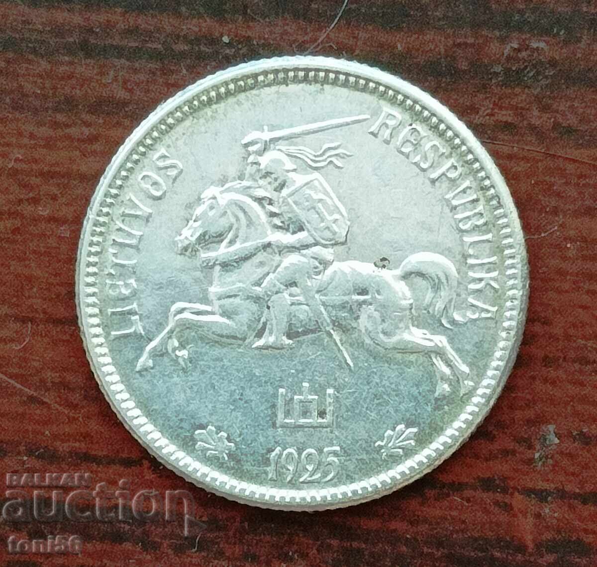 Λιθουανία 2 λίτας 1925 UNC - ασήμι με τιμή 42.00 BGN | € 21.47