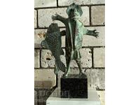 Stavri Kalinov, sculptură, Pescar