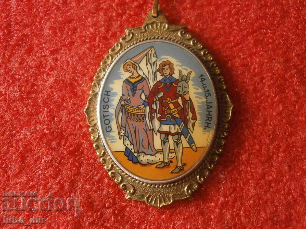 OLD GERMAN BRONZE CHEST BADGE - MEDAL - AWARD ? with price 12.00 BGN | € 6.14 OLD GERMAN BRONZE CHEST BADGE - MEDAL - AWARD ? with price 12.00 BGN | € 6.14