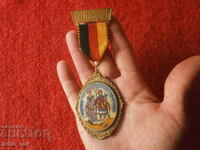 OLD GERMAN BRONZE CHEST BADGE - MEDAL - AWARD ?