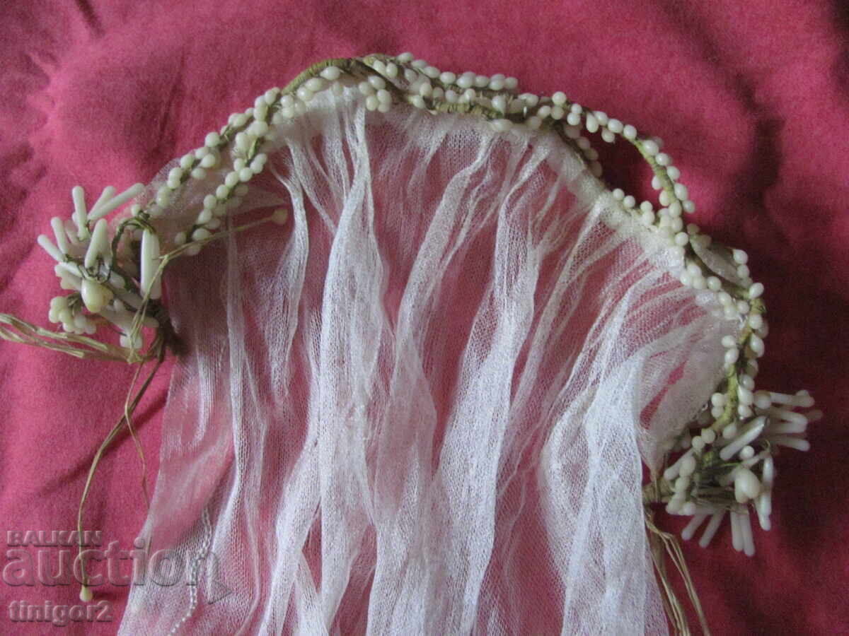 Παράδοση 19ος αιώνας βέλο και στέμμα νύφης