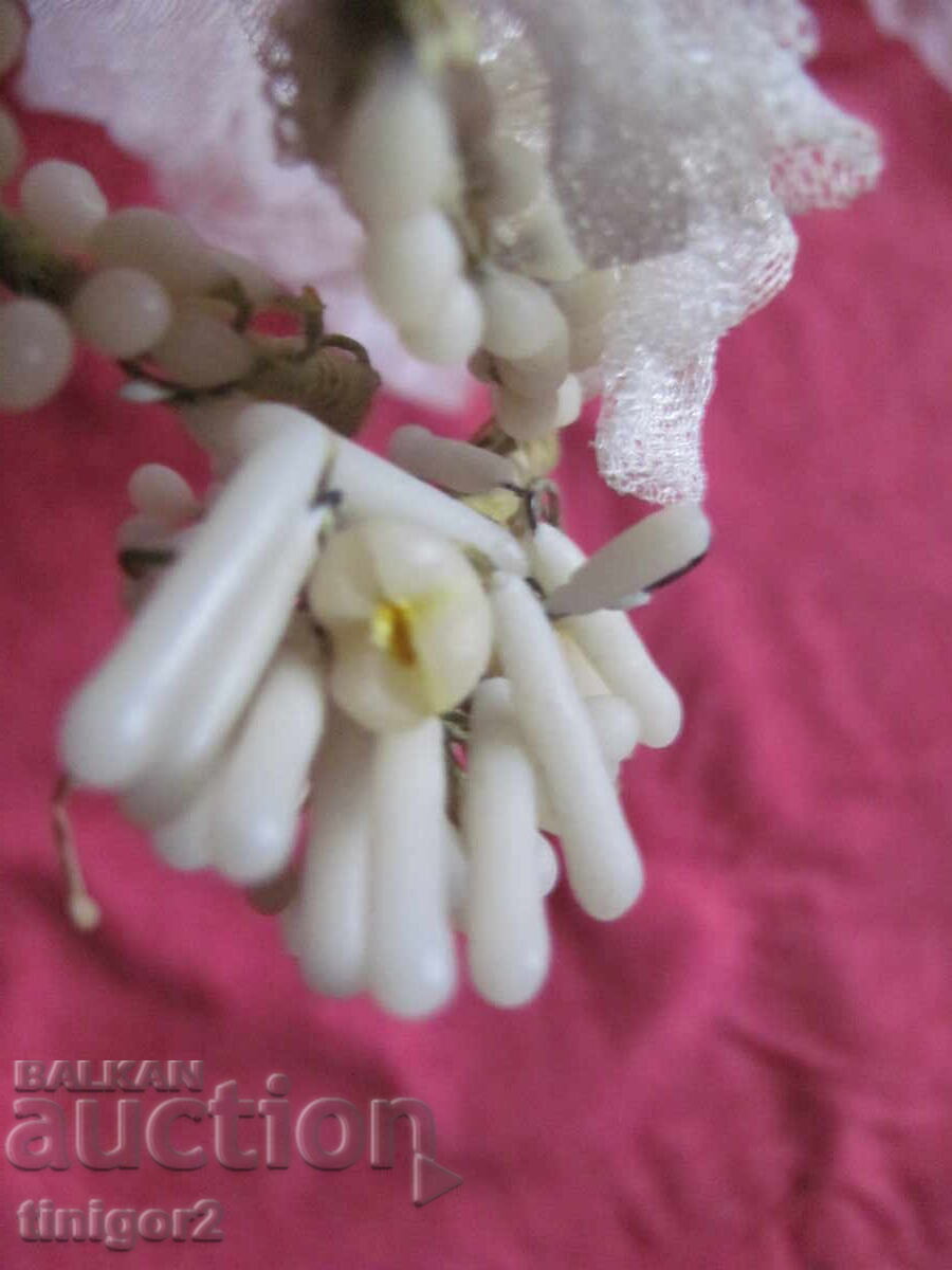 19ος αιώνας βέλο και στέμμα νύφης - 5