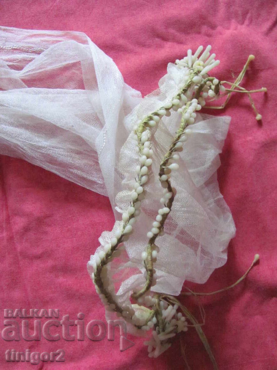 19ος αιώνας βέλο και στέμμα νύφης - 7