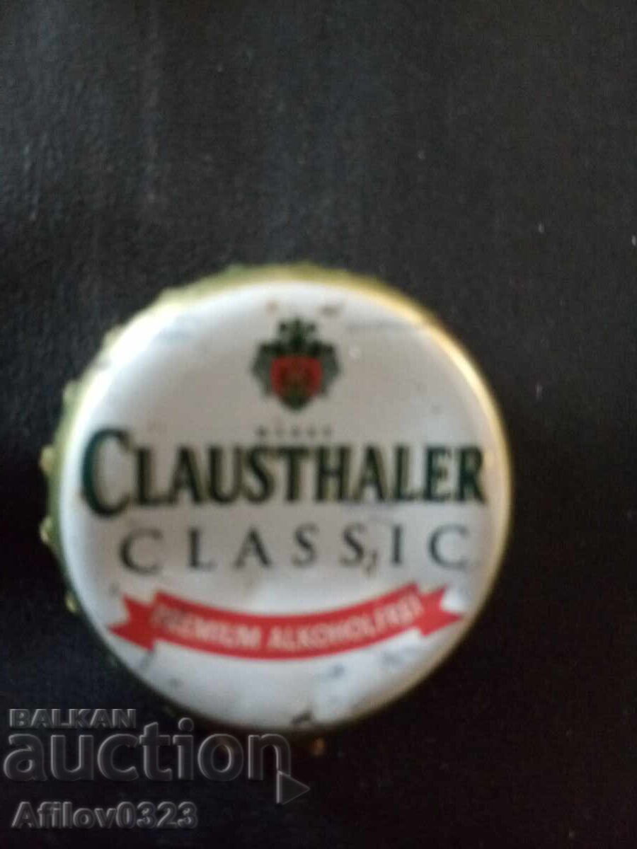 Metal Cap - Beer "Clausthaler Classic Premium Alk" Metal Cap - Beer "Clausthaler Classic Premium Alk"