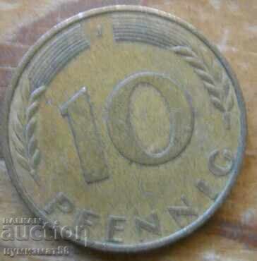 10 pfennig 1969 - Germany 10 pfennig 1969 - Germany