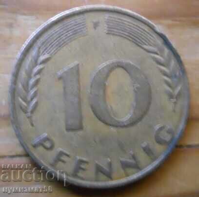 10 pfennig 1971 - Germania