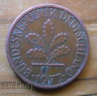 1 pfennig 1977 - Germania cu preț 0.20 BGN | € 0.10 1 pfennig 1977 - Germania cu preț 0.20 BGN | € 0.10