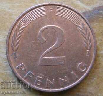 2 pfennig 1981 - Germania