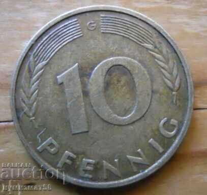 10 pfennig 1991 - Germania 10 pfennig 1991 - Germania