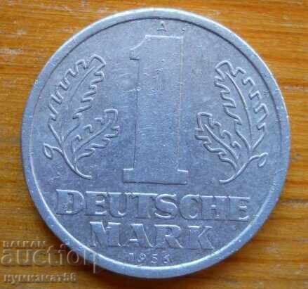 1 маркa 1956 г. - ГДР 1 маркa 1956 г. - ГДР
