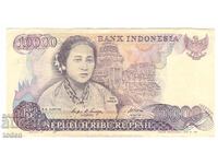 Indonesia-10 000 Rupiah-1985-P# 126a-Paper