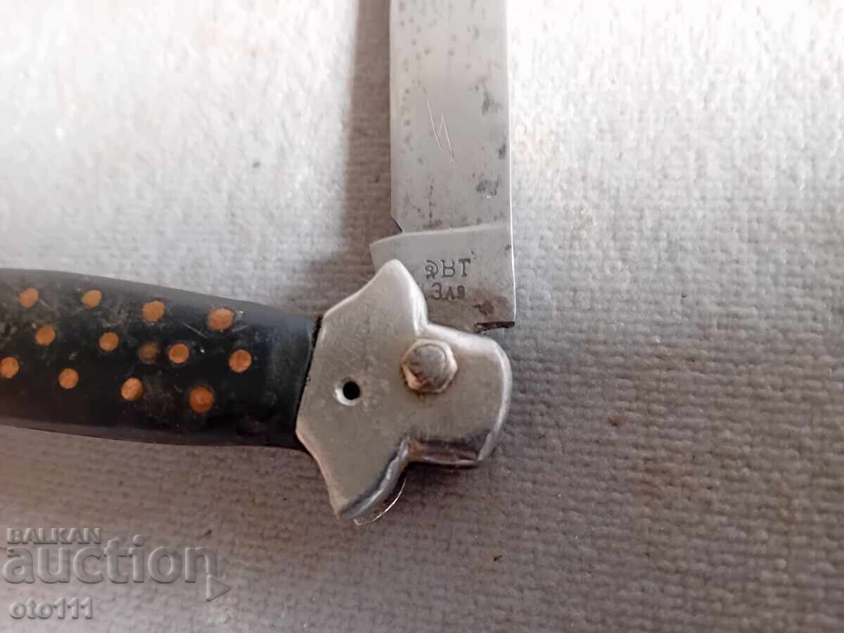 KNIFE, KNIFE WITH A SICKLE AND HAMMER BLADE - 5