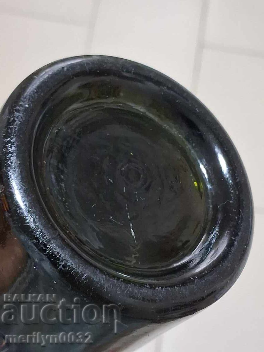 Old beer bottle "MACEDONIA", bottle, glass, RARE - 7
