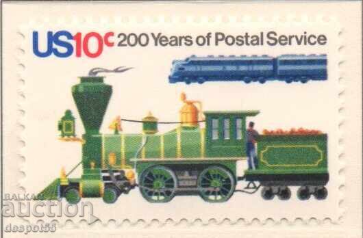 1975. USA. 200th Anniversary of the Postal Service