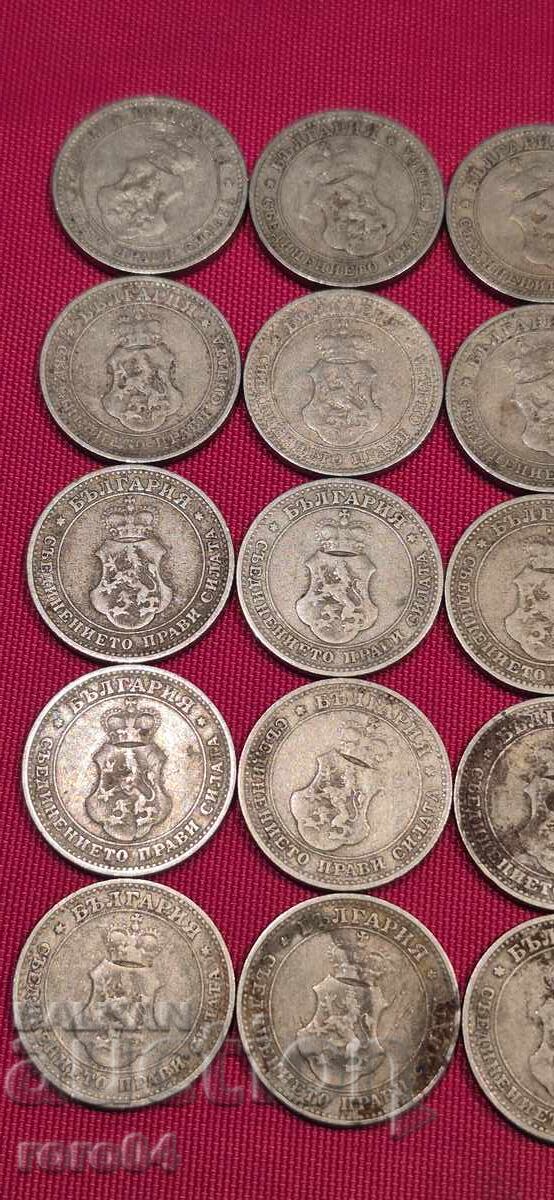 10 СТОТИНКИ - 1906 г. - 20 БРОЯ - 6 10 СТОТИНКИ - 1906 г. - 20 БРОЯ - 6