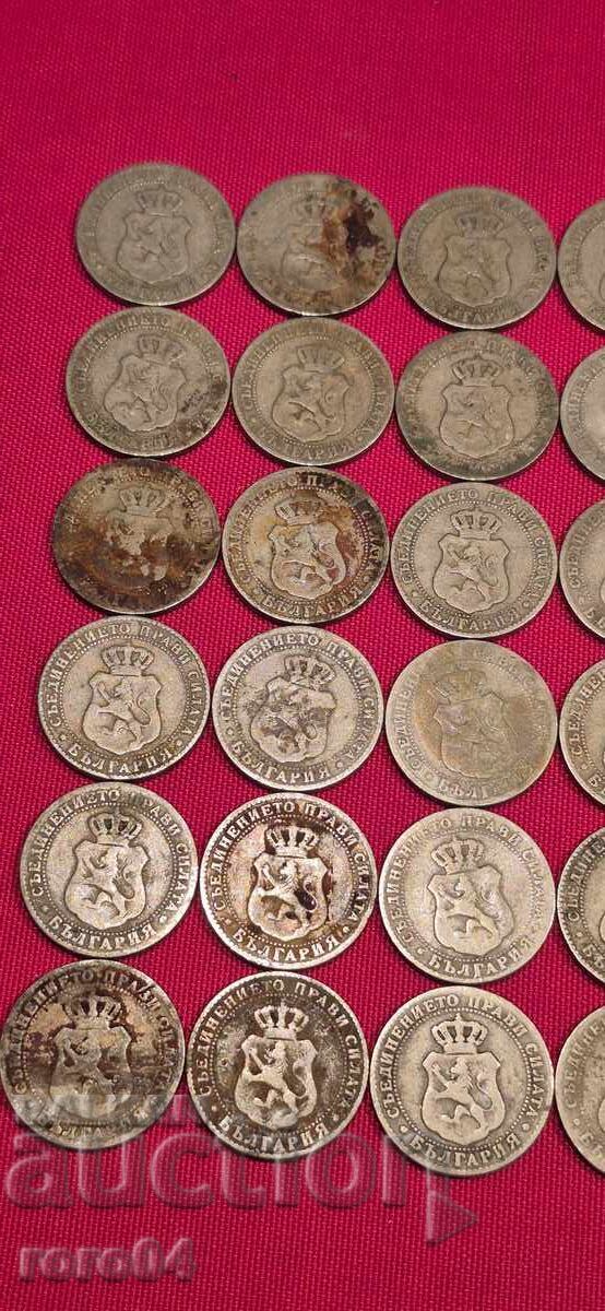 10 STOTINKI - 1888 g. - 30 BUCĂȚI - 6