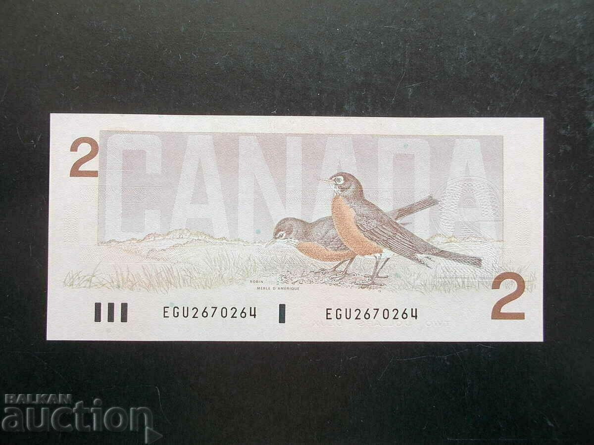 ΚΑΝΑΔΑΣ, 2 $, 1986, UNC με τιμή 14.99 BGN | € 7.66 ΚΑΝΑΔΑΣ, 2 $, 1986, UNC με τιμή 14.99 BGN | € 7.66