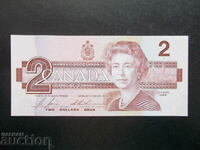 ΚΑΝΑΔΑΣ, 2 $, 1986, UNC