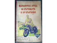 Atlas rutier al drumurilor din R.P. Bulgaria 1960