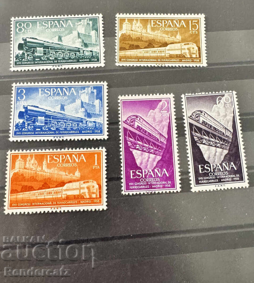 1958. Το 17ο Διεθνές Συνέδριο Σιδηροδρόμων