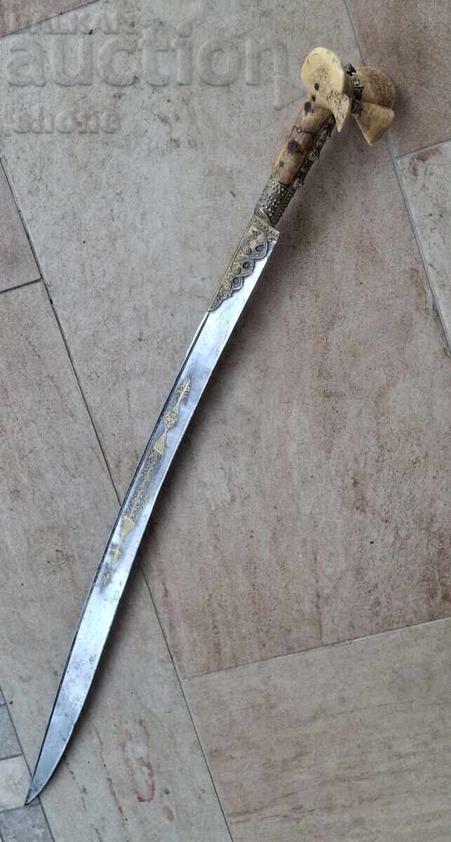Yataghan, saber, shamshir, knife, karakulak, blade Yataghan, saber, shamshir, knife, karakulak, blade