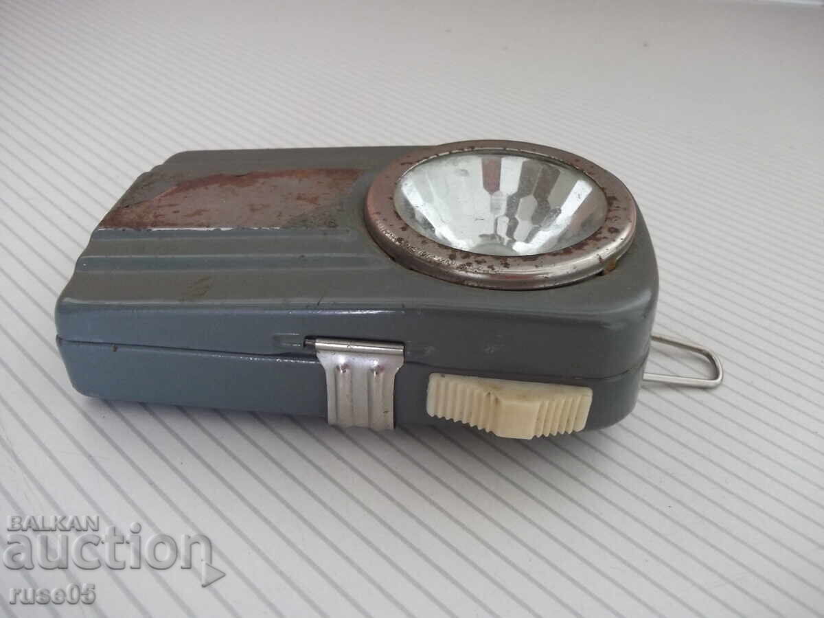 Flashlight "CZM DOMGOS" Polish vintage from the socialist era with price 15.00 BGN | € 7.67