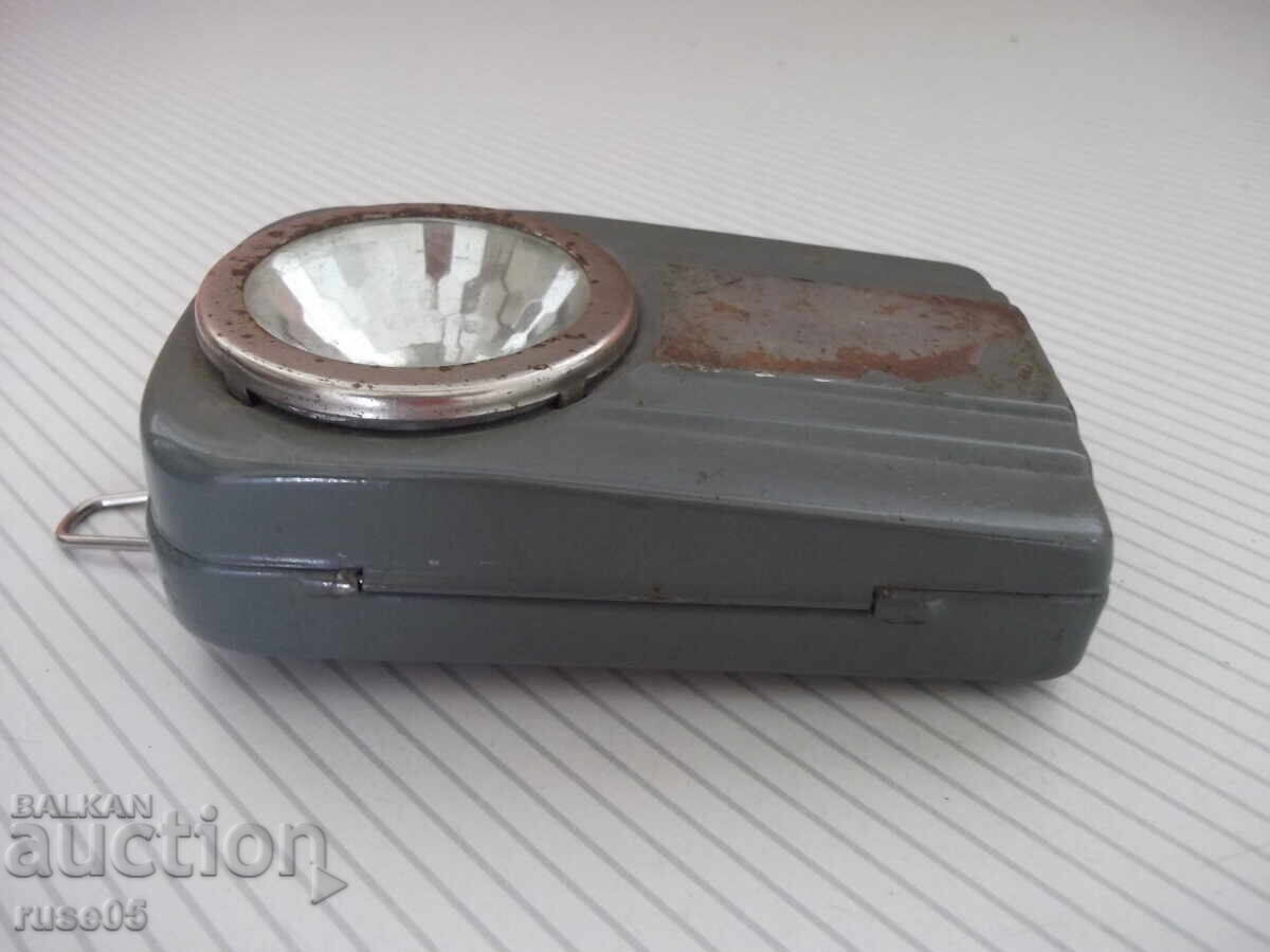 Auction  Flashlight "CZM DOMGOS" Polish vintage from the socialist era