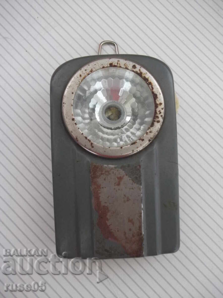 Flashlight "CZM DOMGOS" Polish vintage from the socialist era