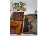 LOT TABLOURI PICTATE + UN TABLOU INTARSIE