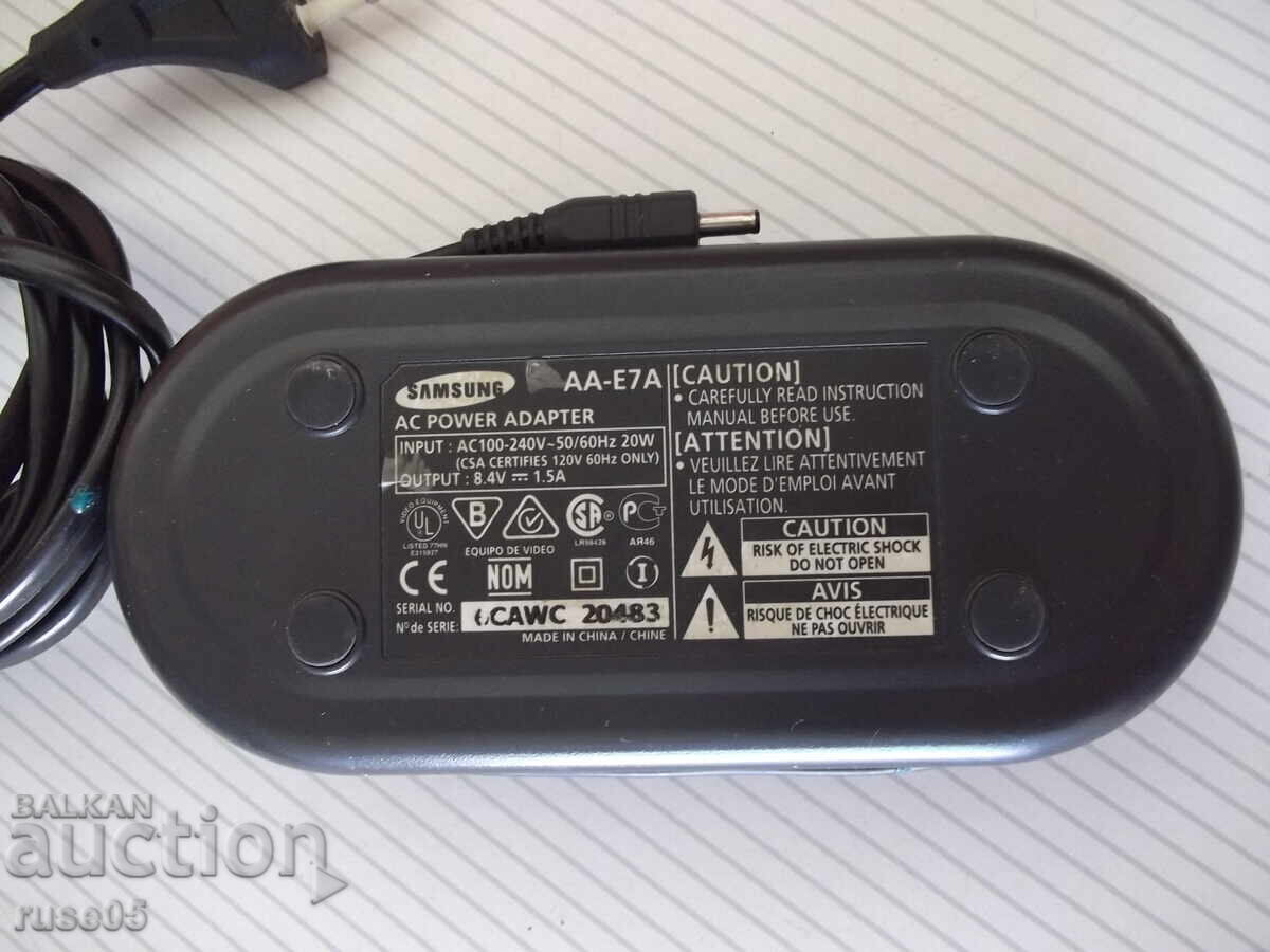"SAMSUNG - AA-E7A" Power Adapter for Video Cameras Working - 6