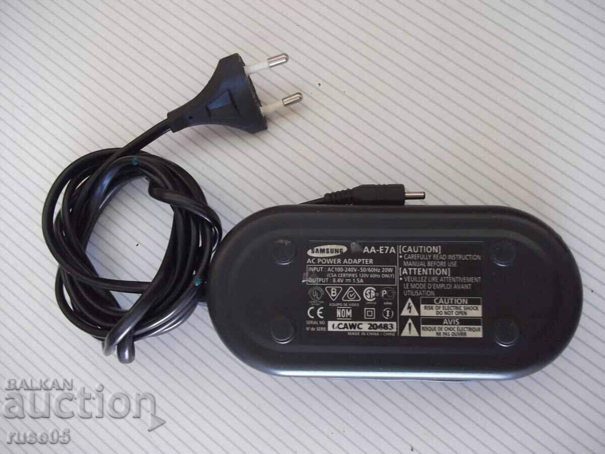 "SAMSUNG - AA-E7A" Power Adapter for Video Cameras Working - 7