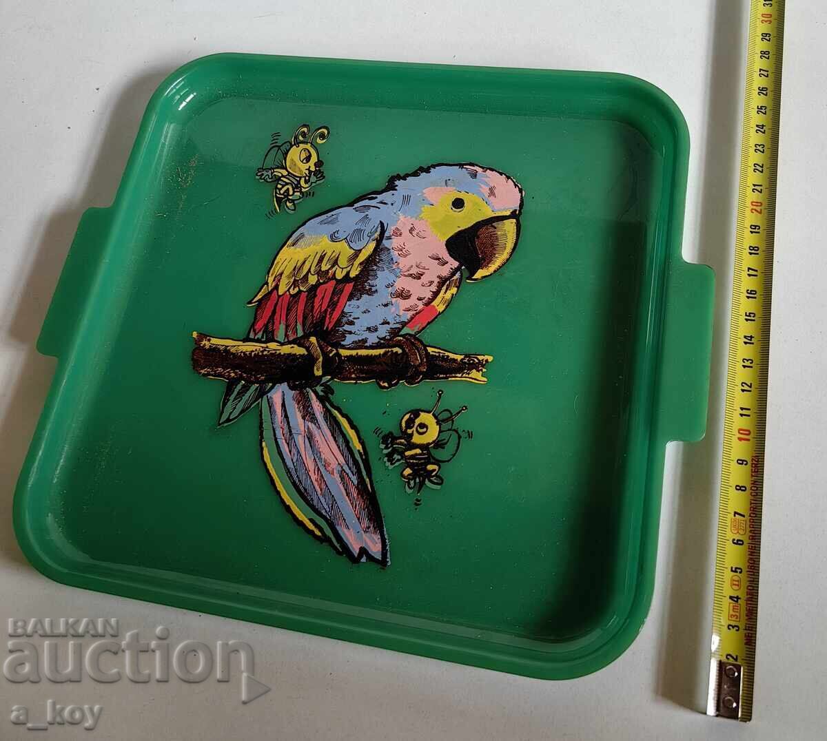 ПЛАСТМАСОВ СОЦ ПОДНОС С ДЕТСКИ МОТИВИ