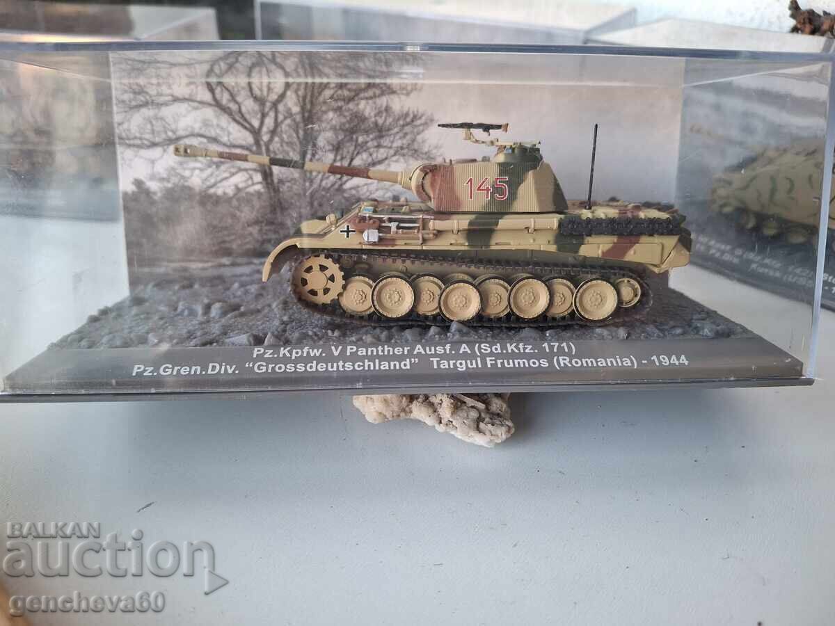 УНИКАЛЕН ЛОТ ТАНКОВЕ МАКЕТИ В КУТИИ - 5