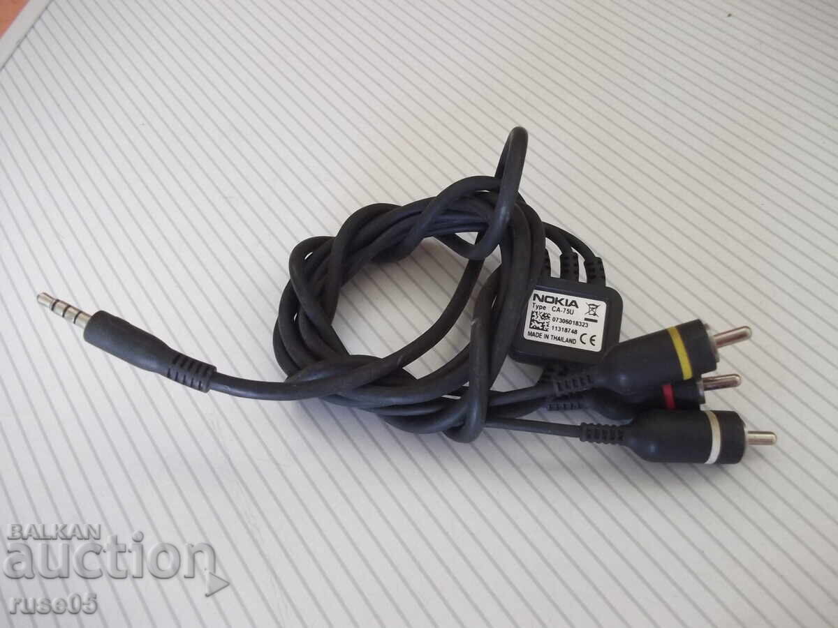 "NOKIA - CA-75U" Audio Video Cable