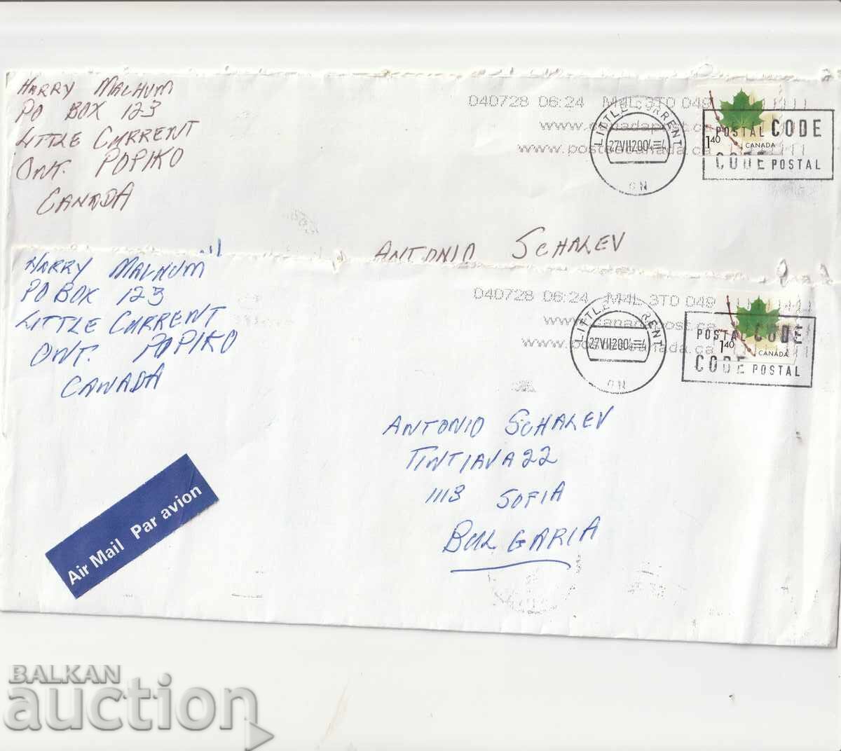 PP - Canada - 2 buc. călătorite